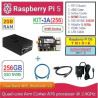 KIT-3A(256)  Raspberry Pi 5 (2GB RAM) KIT NVME SSD 256GB - Complete SET SIAP PAKAI